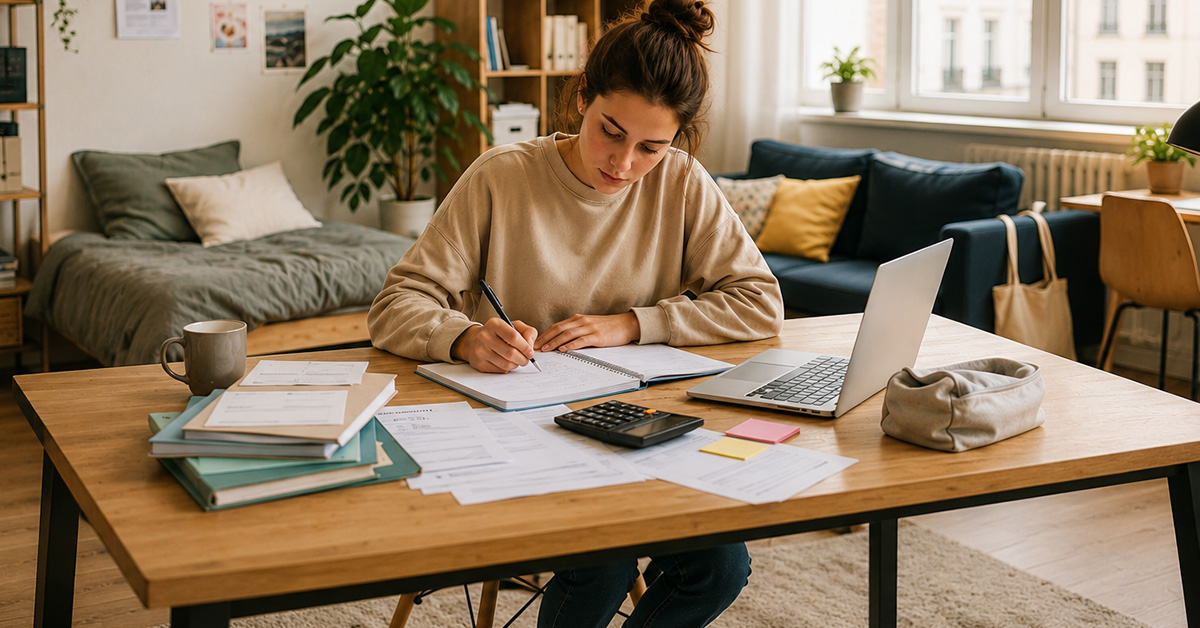 Budget logement étudiant : loyer, dépôt de garantie, charges et aides